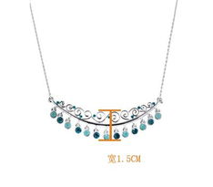 伊泰蓮娜項鏈 隨風蕩漾的愛意，情人節的璀璨禮物